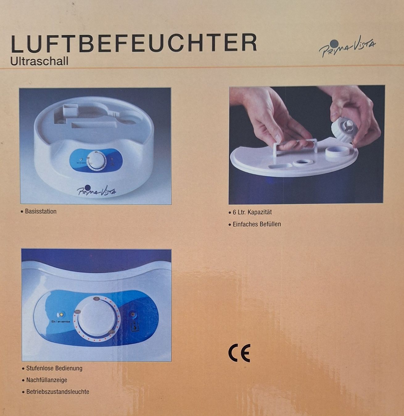 Umidificatori d'aria: Luftbefeuchter PrymaVista – Nuovo e nell'imballaggio originale da Buchs ZH venduto da mebu18 4
