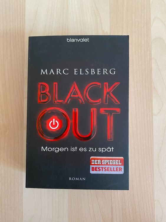 Buch Black out - morgen ist es zu spät Marc Elsberg