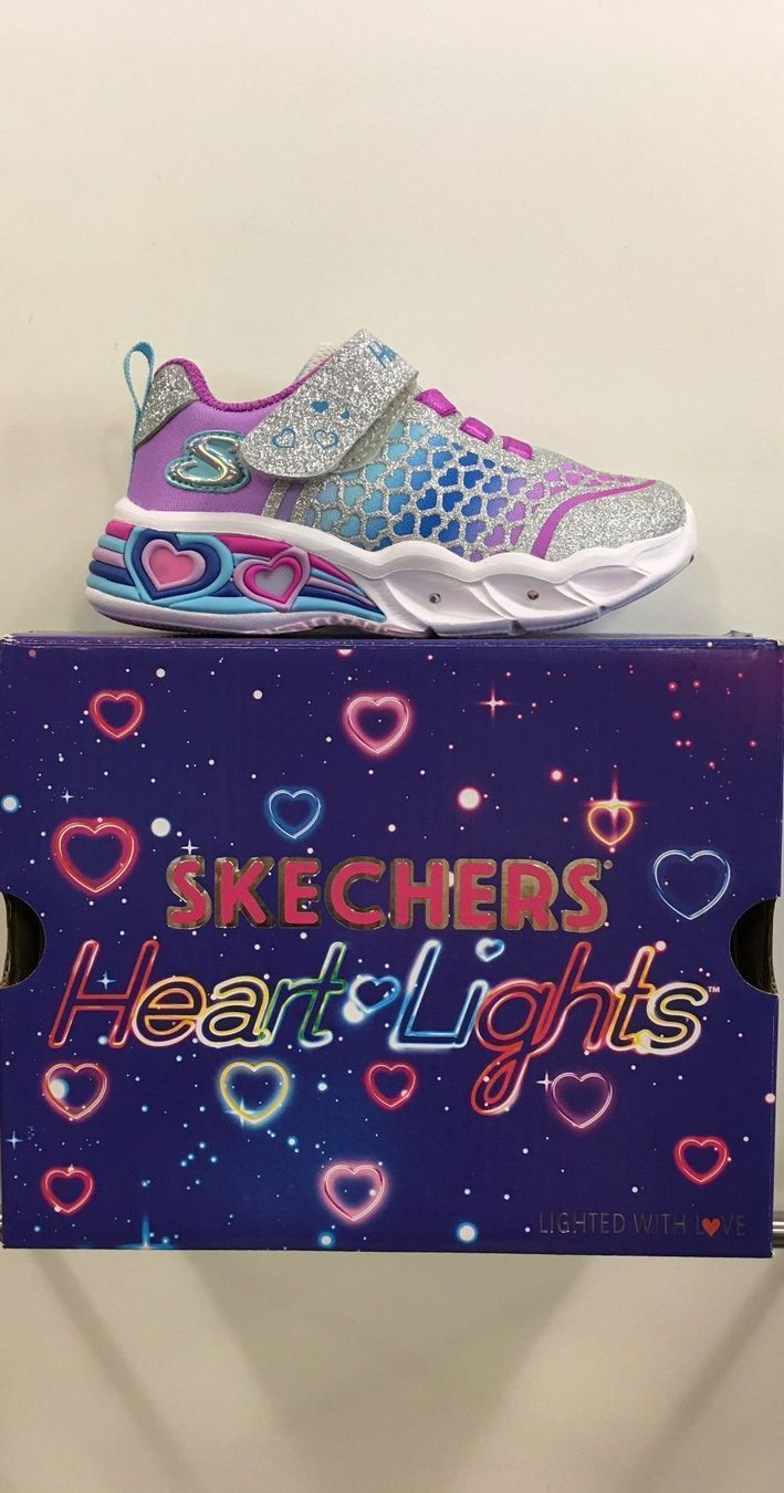 Skechers Schuhe für Mädchen: SKECHERS Heart Lights Gr. 32 / 20 cm – Neu und originalverpackt aus Zürich von LIQUIDATOR.CP