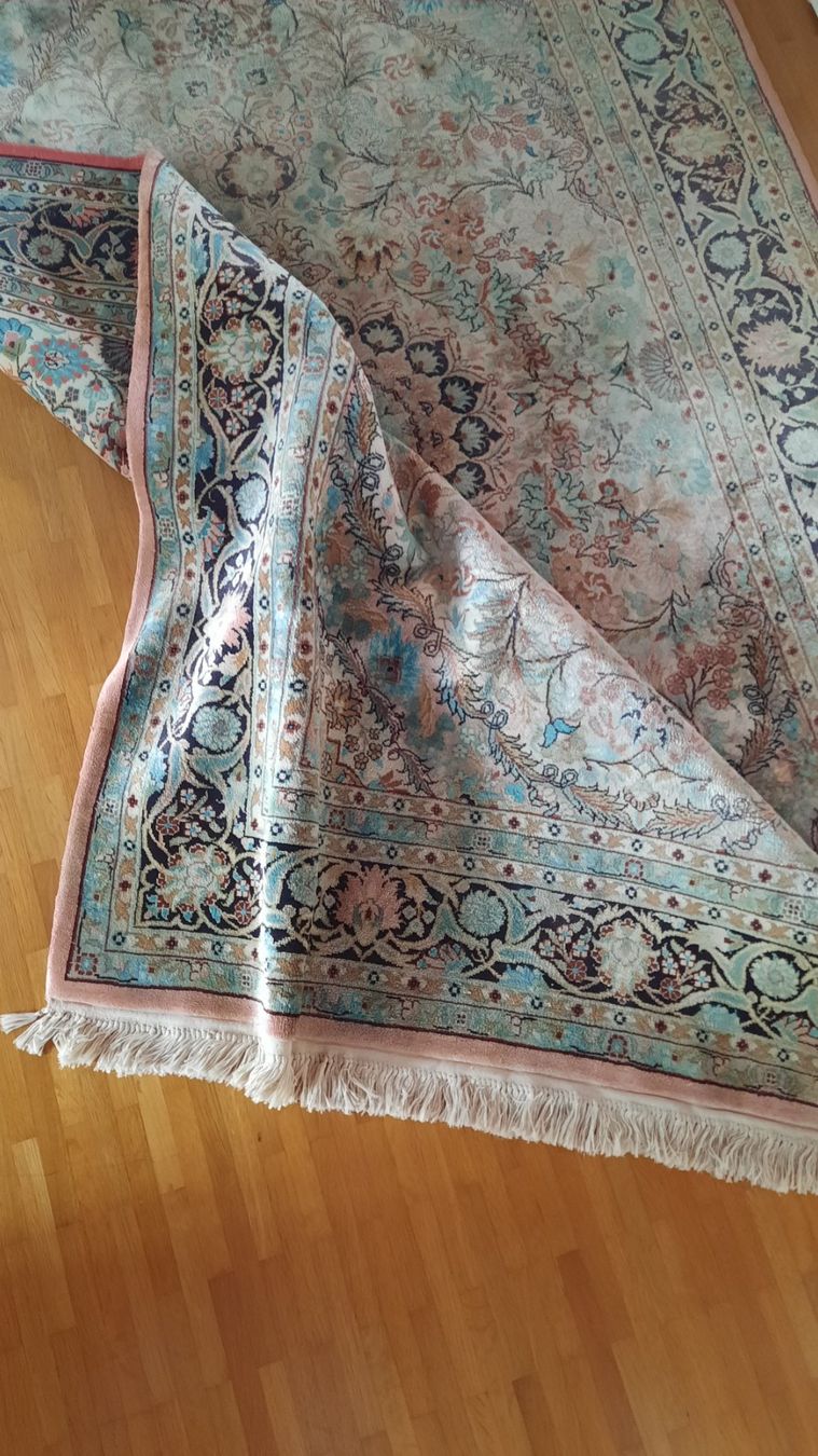 Tappeti: ORIENTTEPPICH 100% Seide – Usato da Oberlunkhofen venduto da dreihaselnuesse 3