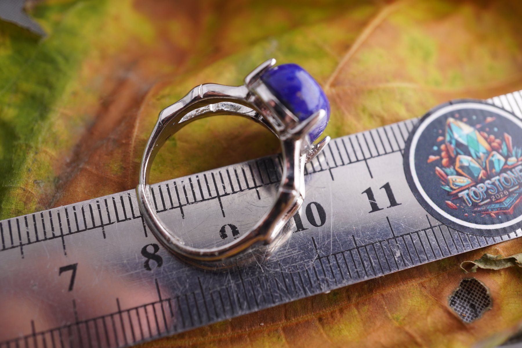 Minerali & Pietre curative: Lapis     ring Grösse  Variabel     (Räumung!) – Nuovo e nell'imballaggio originale da Eschenbach SG venduto da topstone 4