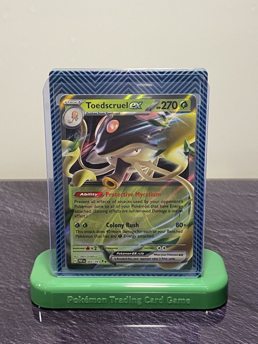 Pokémon Sammelbilder & Trading cards: Pokemon Toedscruel ex 005/091 PAF – Gebraucht aus Grindelwald von TSG-G-Town