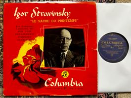 Stravinsky conducts Le Sacre Du Printemps LP GEWASCHEN RAR