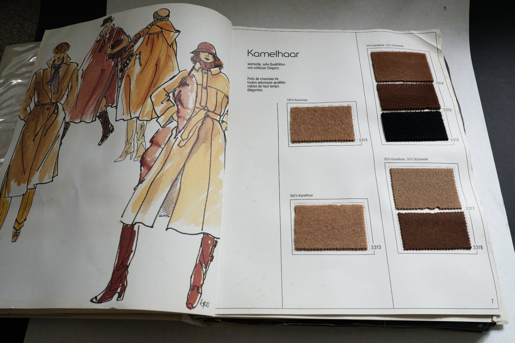 Libri: Vintage Modebuch mit Stoffen – Usato da Zürich venduto da Myomesin 1