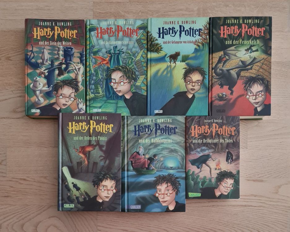 Harry Potter Bücher Band 1 7 Komplett schneller Versand Kaufen auf Ricardo
