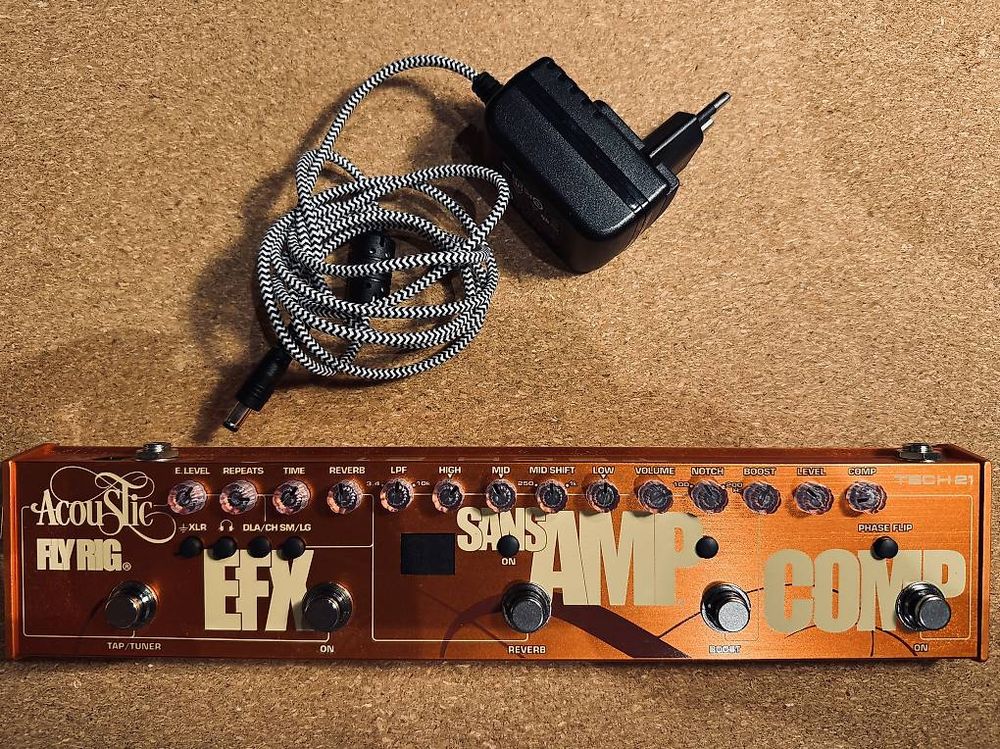 Tech 21 Acoustic Fly Rig Effektpedal Western Akustik Gitarre (Gebraucht ...