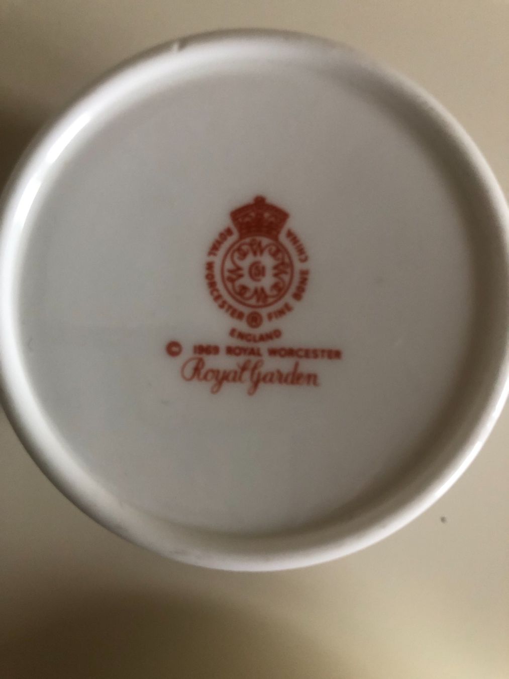 Tazze: Espresso-Tasse 1969 Royal Worcester – Usato da Bassersdorf venduto da sammelfloh 3