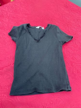 Mädchen Top schwarz 134/140