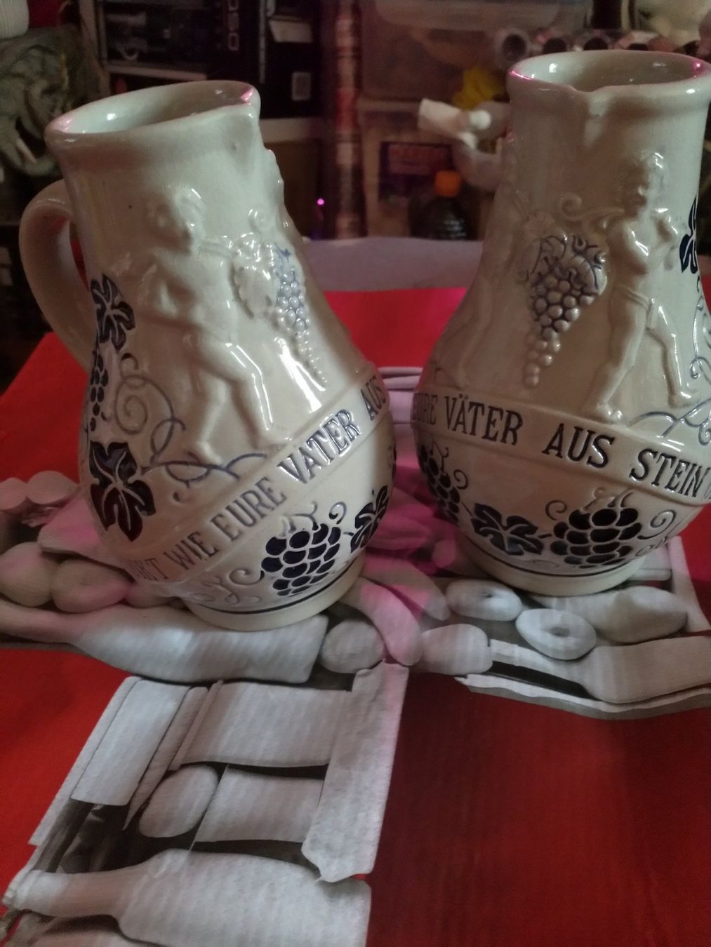 Caraffe: Steingut Weinkrug – Usato da BASEL venduto da big57