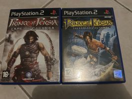 Jeux PS2 Prince of Persia, deux titres, occasion