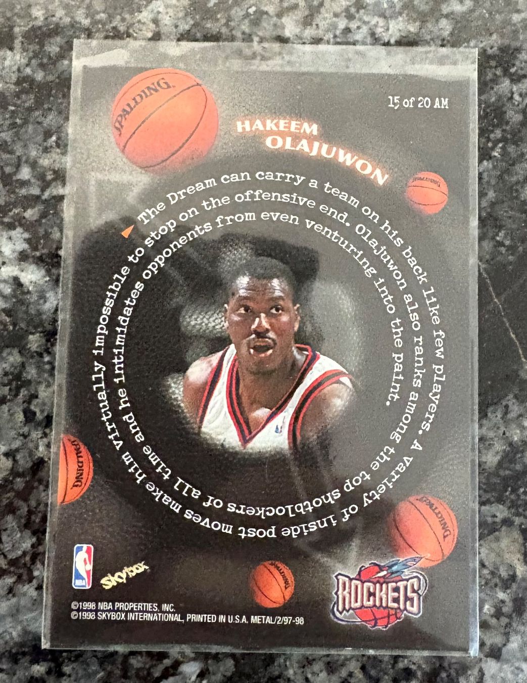 Nba Sammelbilder & Trading cards: NBA Hakeem Olajuwon All Millenium Card – Neu (gemäss Beschreibung) aus Muttenz von joba23 1