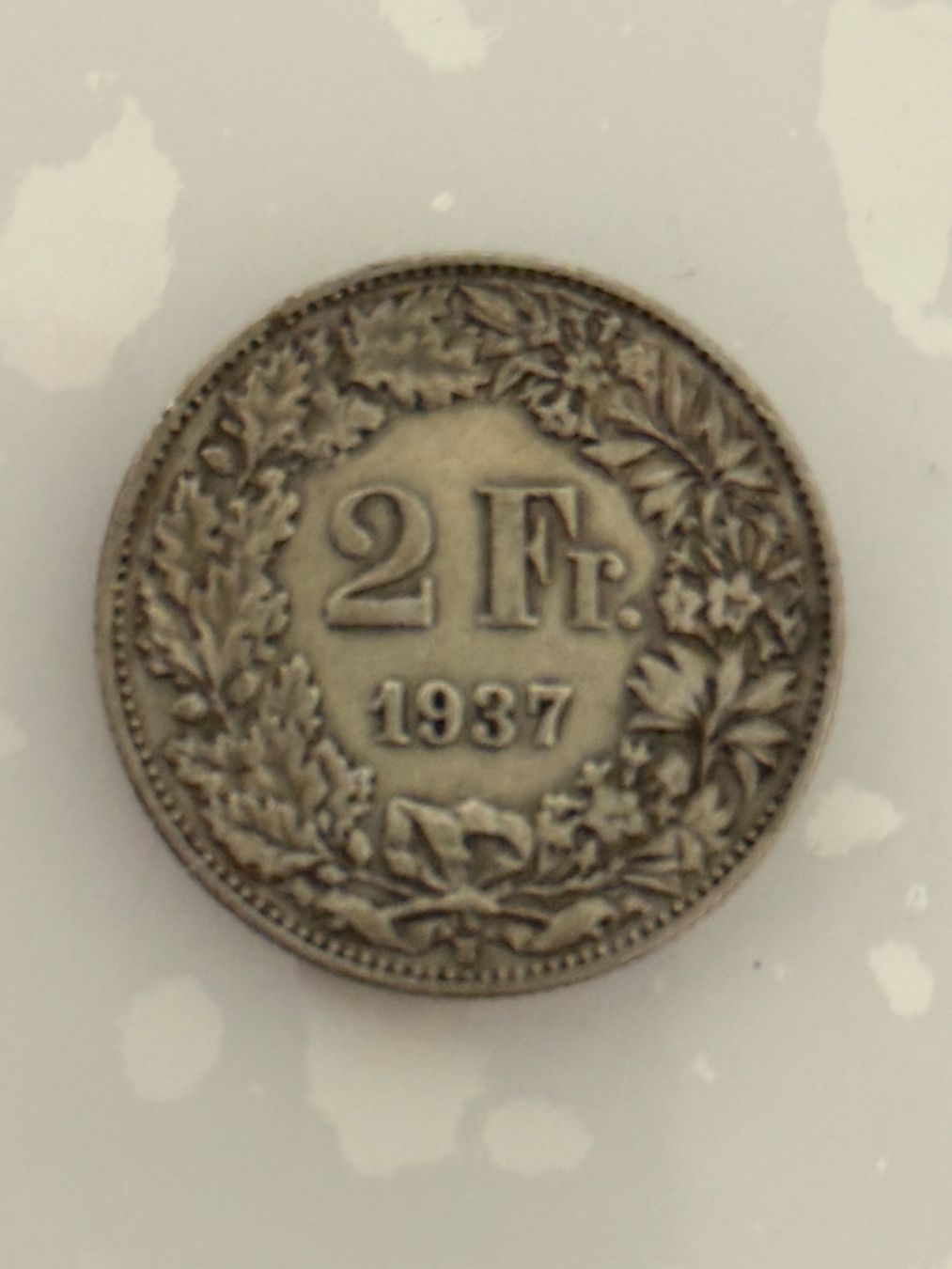 Tutti le monete: 2 Franken 1937  Rar – Usato da Wallisellen venduto da SWISS_SILVER1