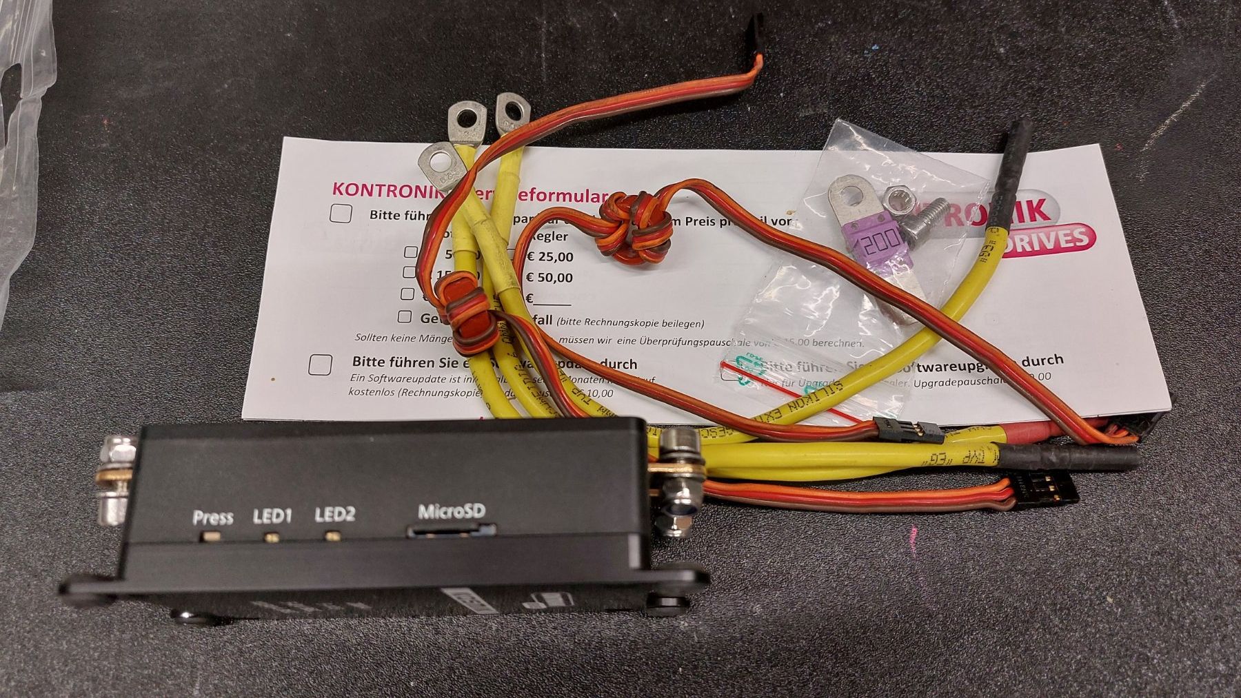 Modellismo RC: Kontronik Kosmik 200A – Usato da Bitsch venduto da Harry82 1