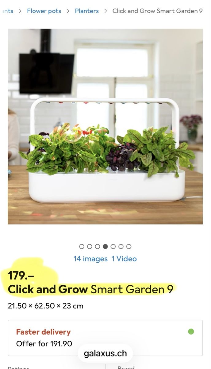 Altro: Click and Grow Smart Garden 9 – Usato da Zürich venduto da More_Magic_Hour 9