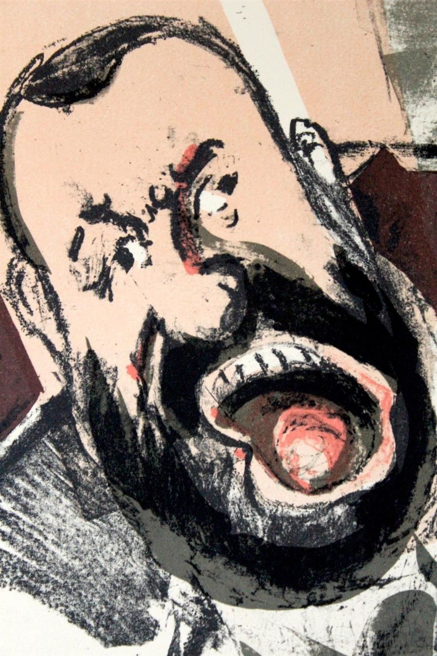 Grafica & Litografie: VARLIN (Swiss, 1900-1977) Ernst Scheidegger, Lithographie – Usato da Bern venduto da Arting 1