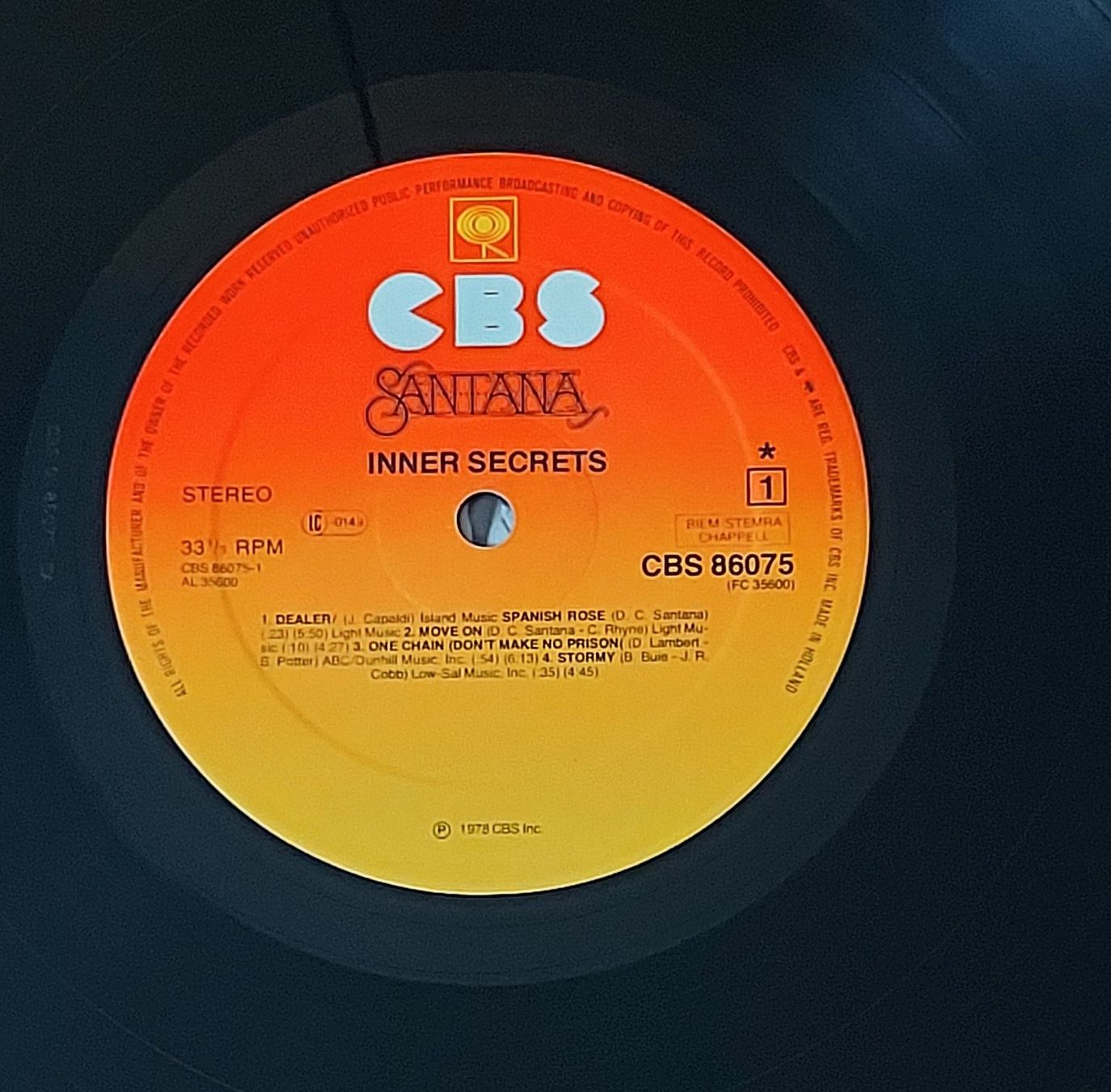 Schallplatten: LP - SANTANA - INNER SECRETS – Gebraucht aus Steckborn von Quo7 1
