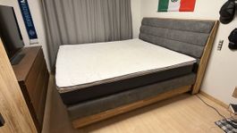 Boxspringbett 180x200cm mit neuer Matratze