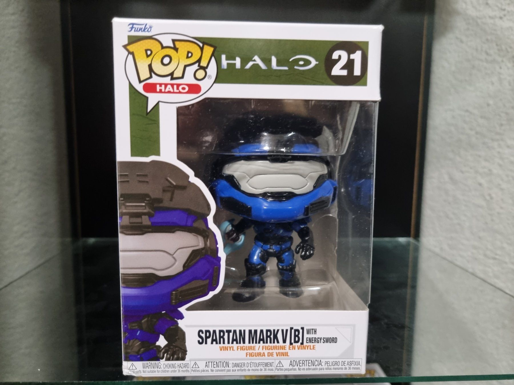 Funko Statuette: Funko Pop Halo #21 - Spartan Mark V – Nuovo e nell'imballaggio originale da Oberdorf NW venduto da CollectingWorld