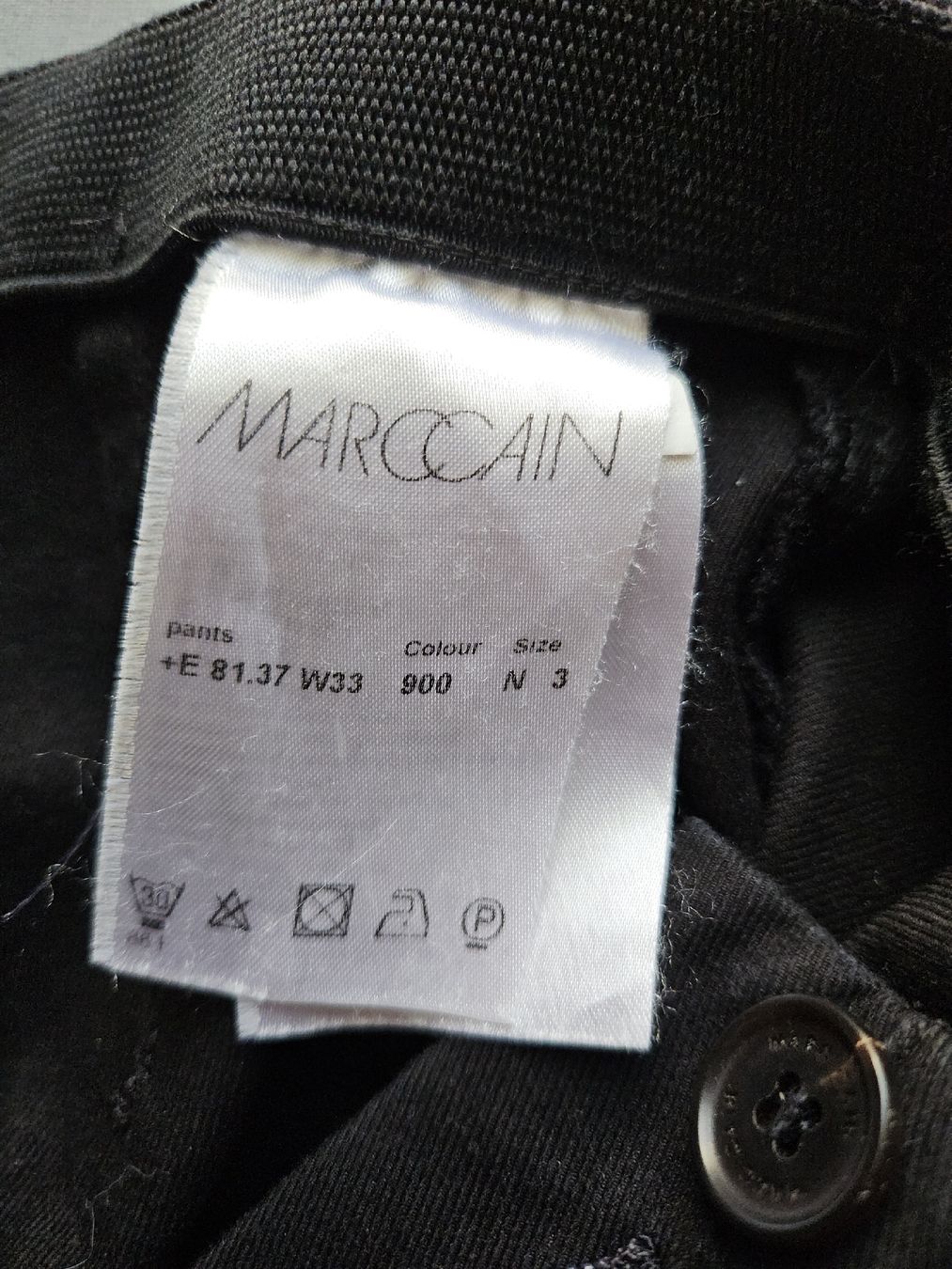 Marc Cain Pantaloni: Marc Cain Hose, schwarz, Gr. N3 / 38 – Usato da Wohlen AG venduto da Colina 3