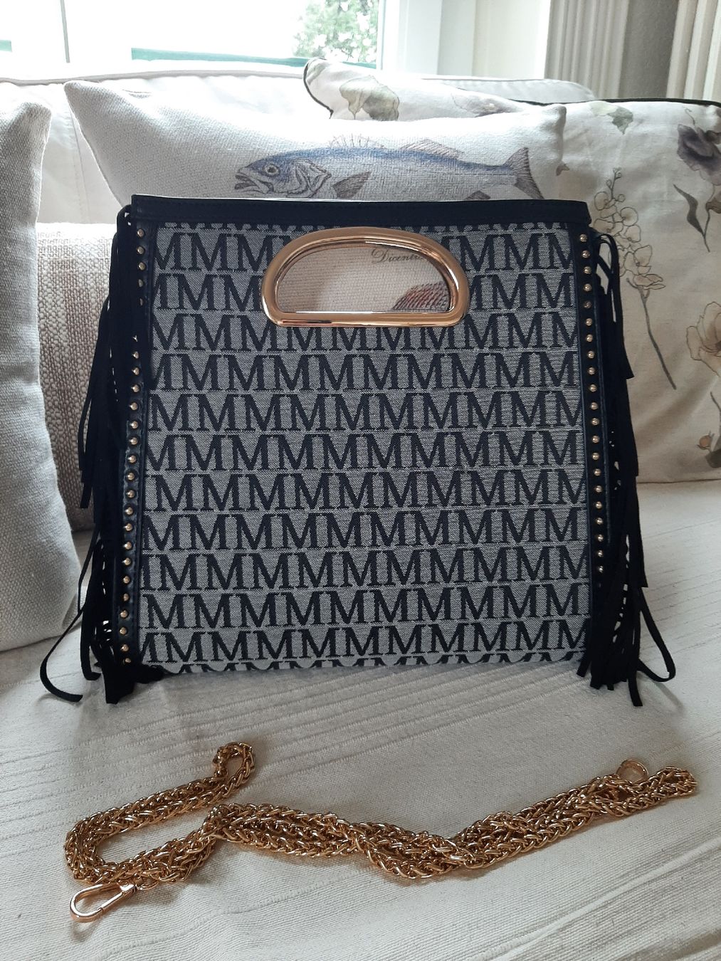 Morgan Borse da donna: Sac Morgan à franges – Nuovo e nell'imballaggio originale da Lausanne venduto da Cognitia 1