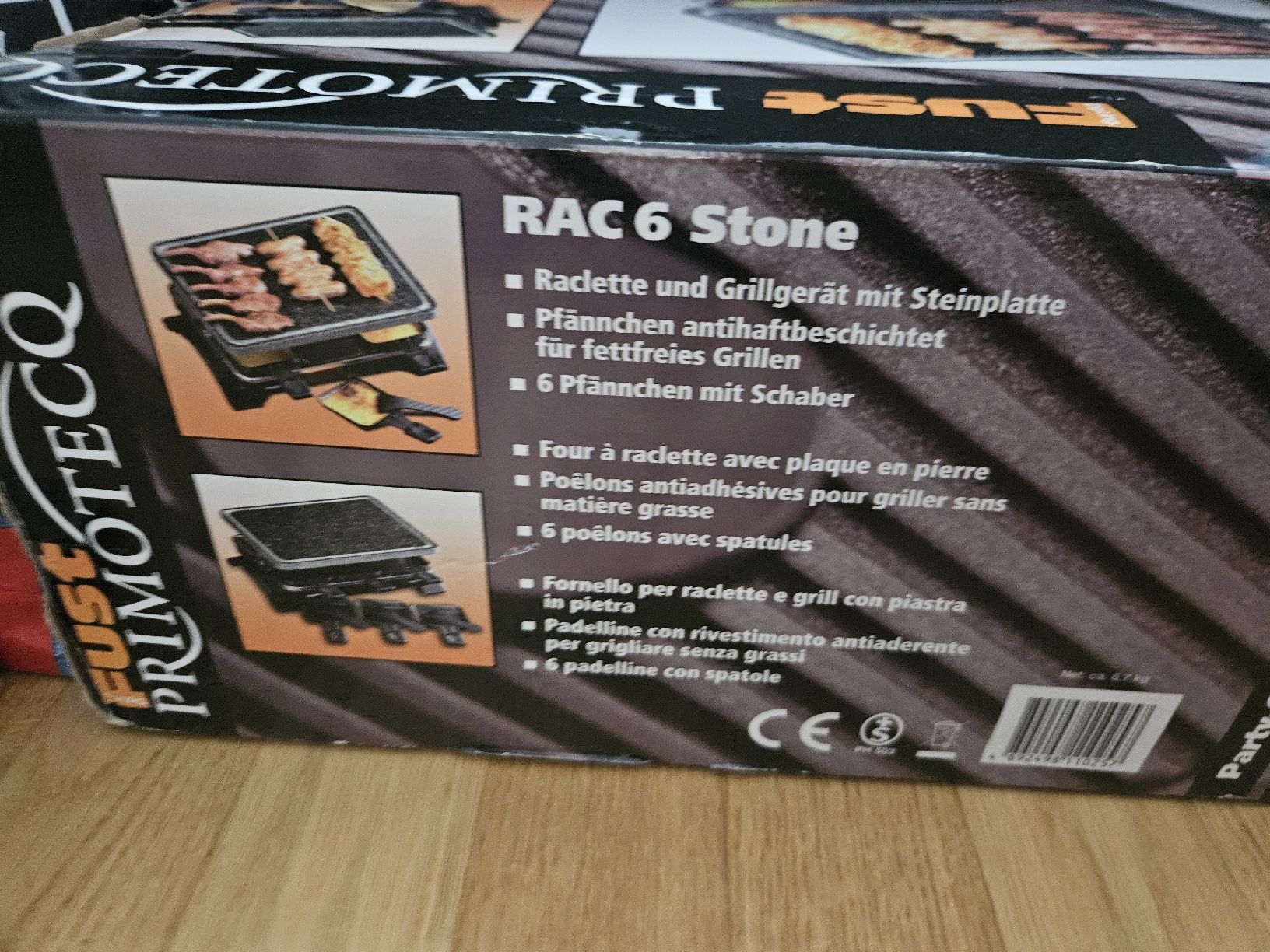 Fust Elettrodomestici da cucina: Fust Primotecq RAC 6 Stone Raclette Grill mit Steinplatte – Usato da Thun venduto da Deathcorequeen 2