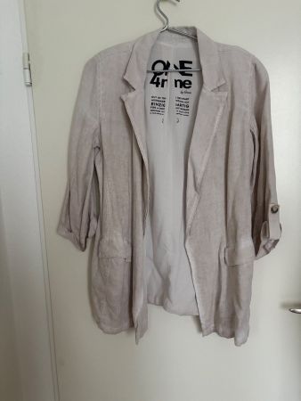 Blazer aus Leinen von One4Me by Grace, Gr. S