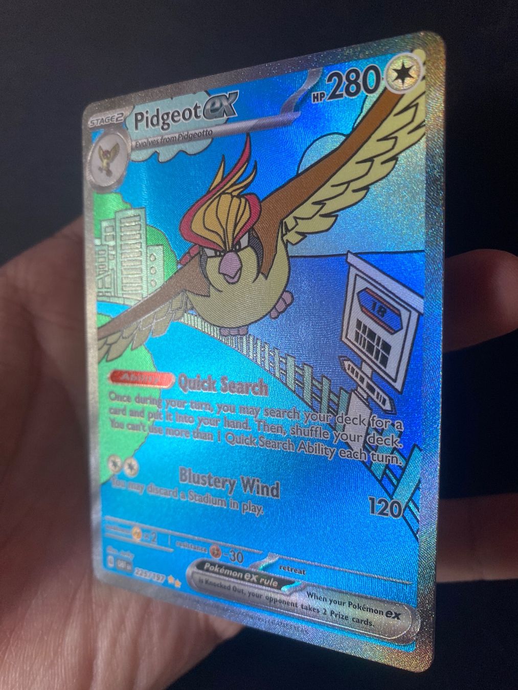 Pokémon Carte collezionabili: Pidgeot ex 225 - Tauboss ex - Obsidian Flames - EN – Nuovo (secondo la descrizione) da Hausen AG venduto da Shrade 2