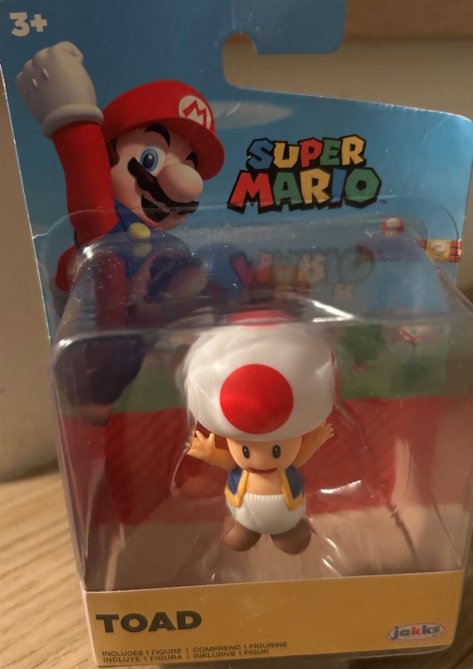 Figuren: Super Mario Toad Figur, neu in OVP, Jakks Pacific – Gebraucht aus Suhr von Punchinella 1