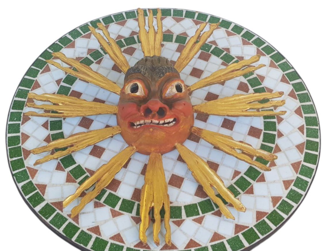 Sonstige Antiquitäten & Kunst: Maske Sonnenteufel antik – Gebraucht aus Mörschwil von antiksalon21 4