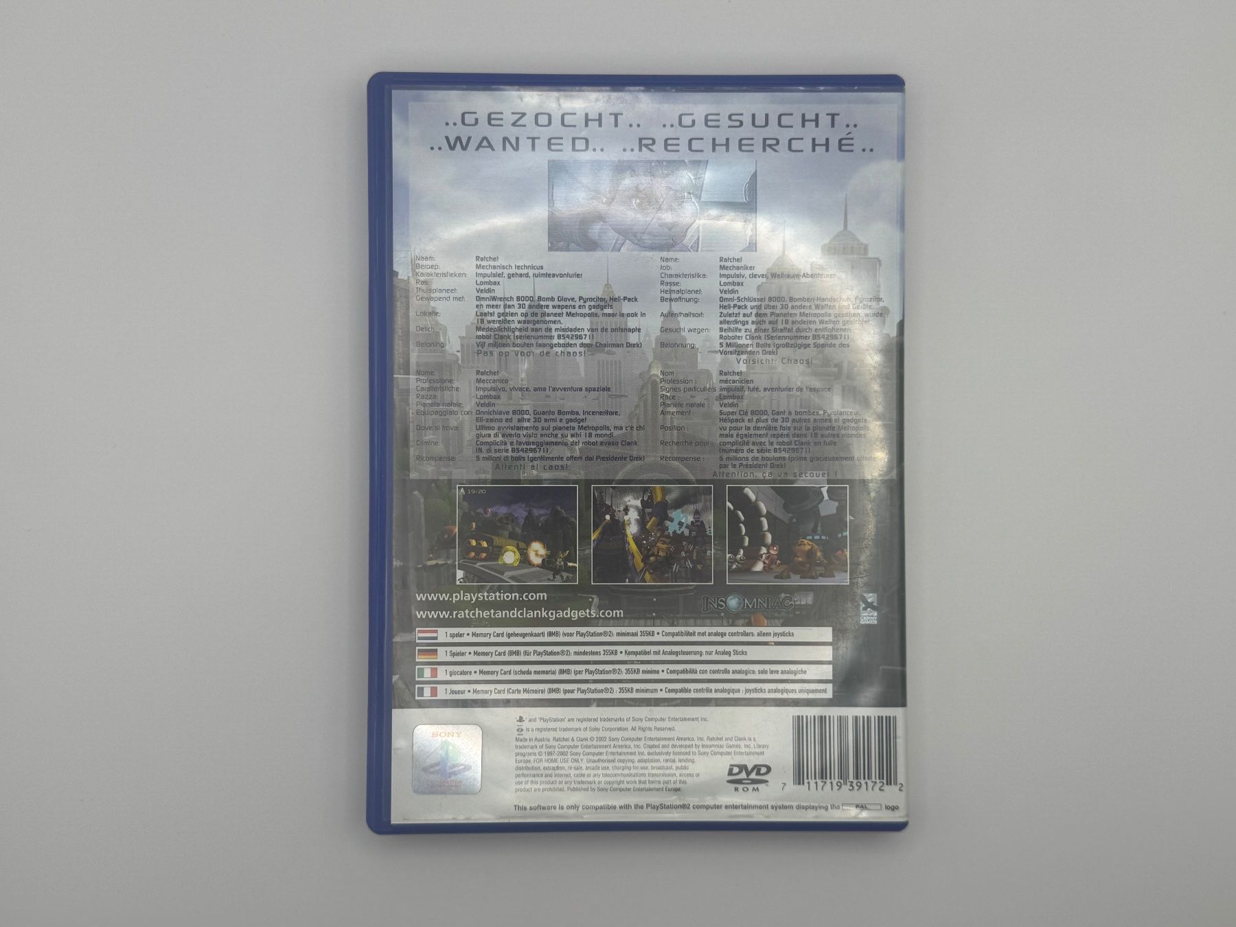 Sony Giochi: Playstation 2 Ratchet & Clank – Usato da Bettlach venduto da awi_7jcb 1