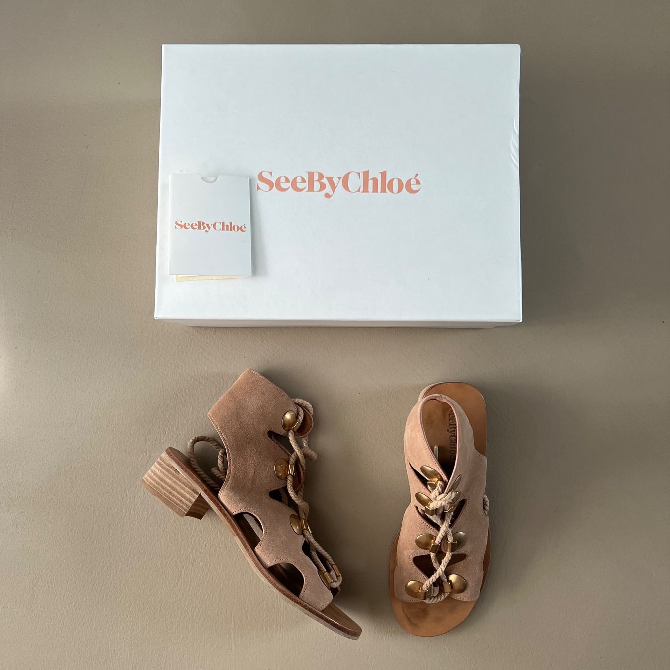 Chloé Damenschuhe: SEE BY CHLOÉ Sandalen Veloursleder 💖 – Gebraucht aus Zürich von ClosetQueen 3