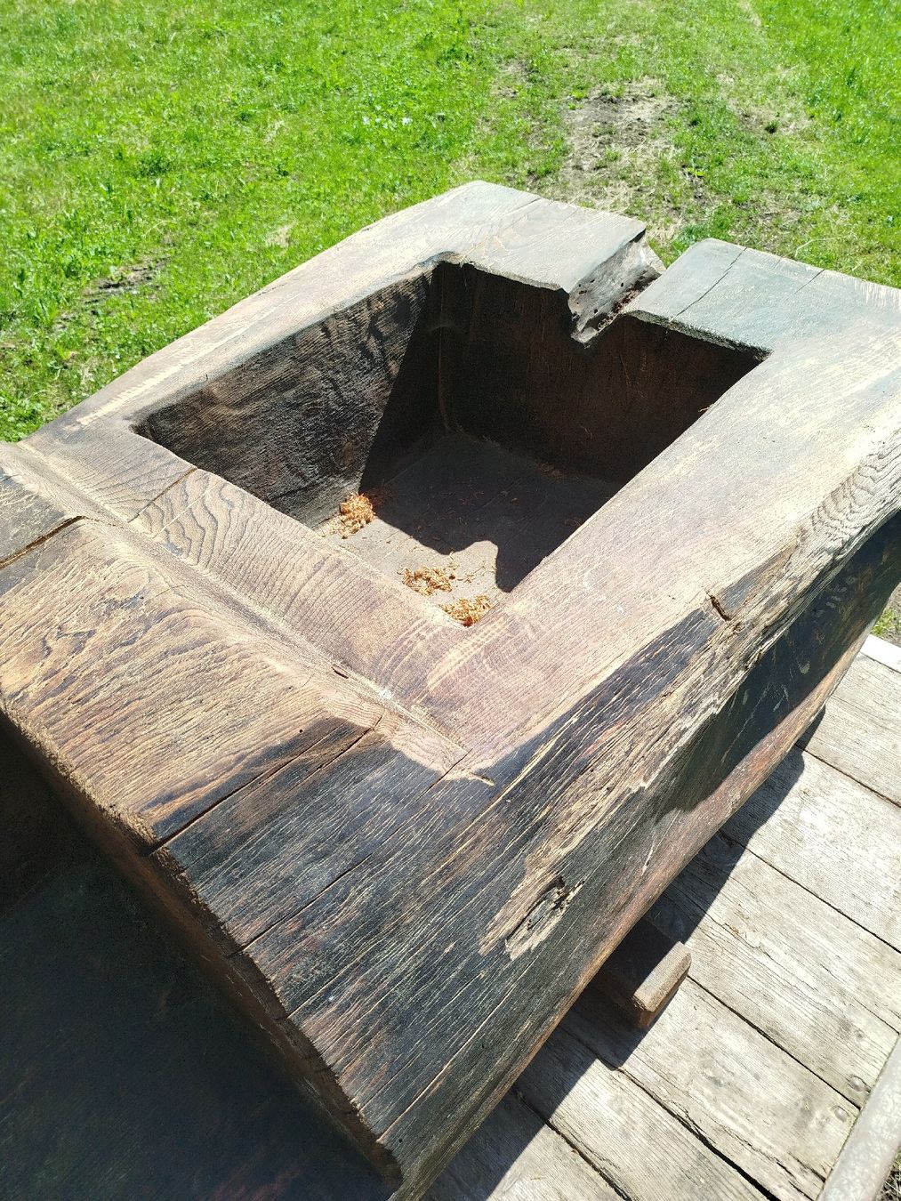 Bänke: Brunnen aus Holz Bank – Neu (gemäss Beschreibung) aus Mitlödi von HaHa79 2