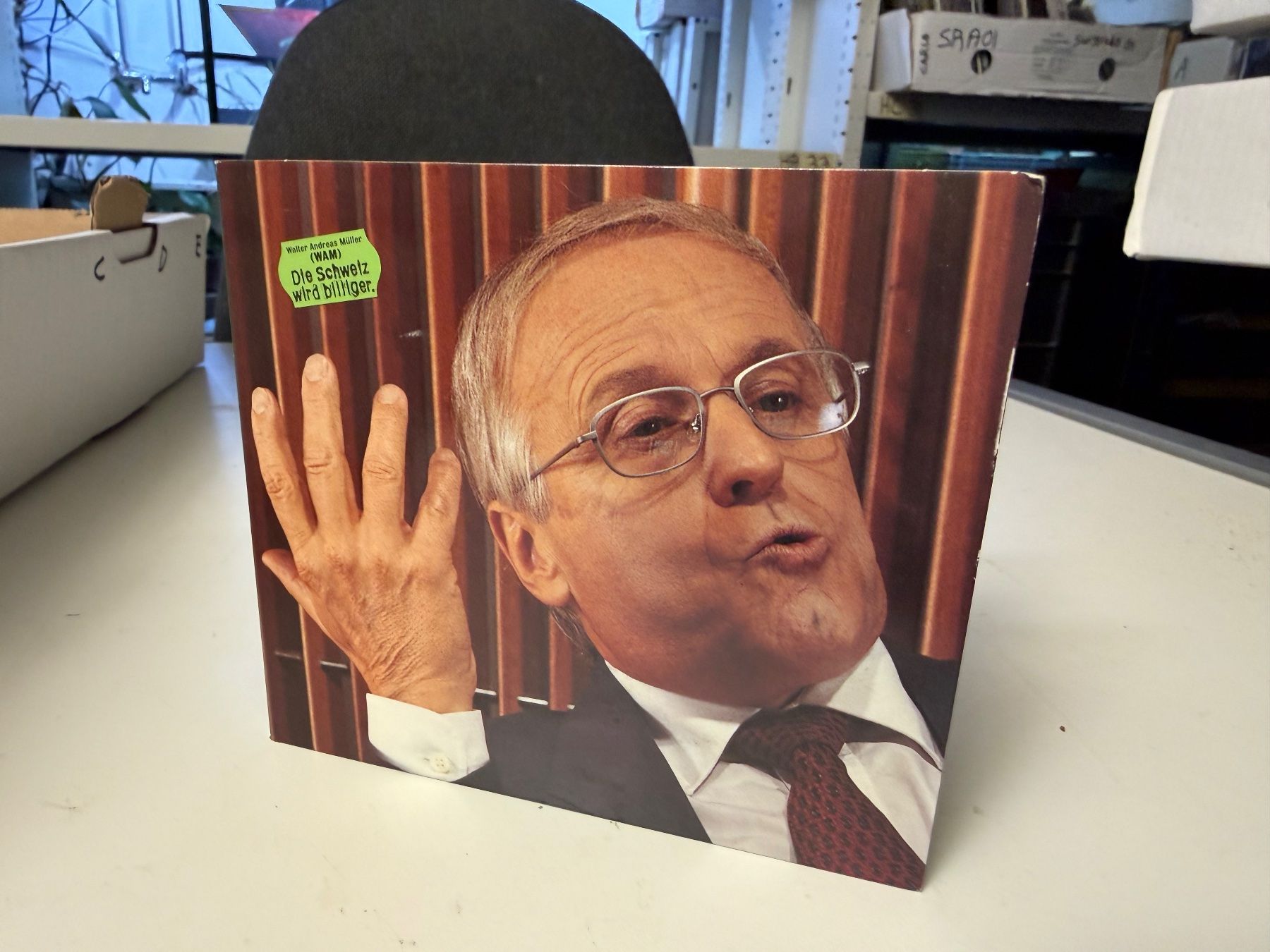 CD: Walter Andreas Müller - Die Schweiz wird billiger - HB21B – Usato da Küsnacht ZH venduto da Jazztilldawn