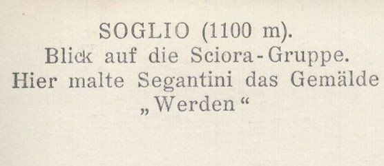Cartoline postali: Soglio  Blick auf die Sciora-Gruppe – Usato da Aarau venduto da kufi44 1