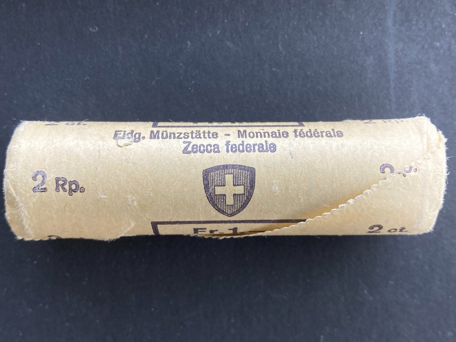 Tutti le monete: Münzrolle ab eidg. Münzstätte – Nuovo e nell'imballaggio originale da Rothenburg venduto da Bison2 4