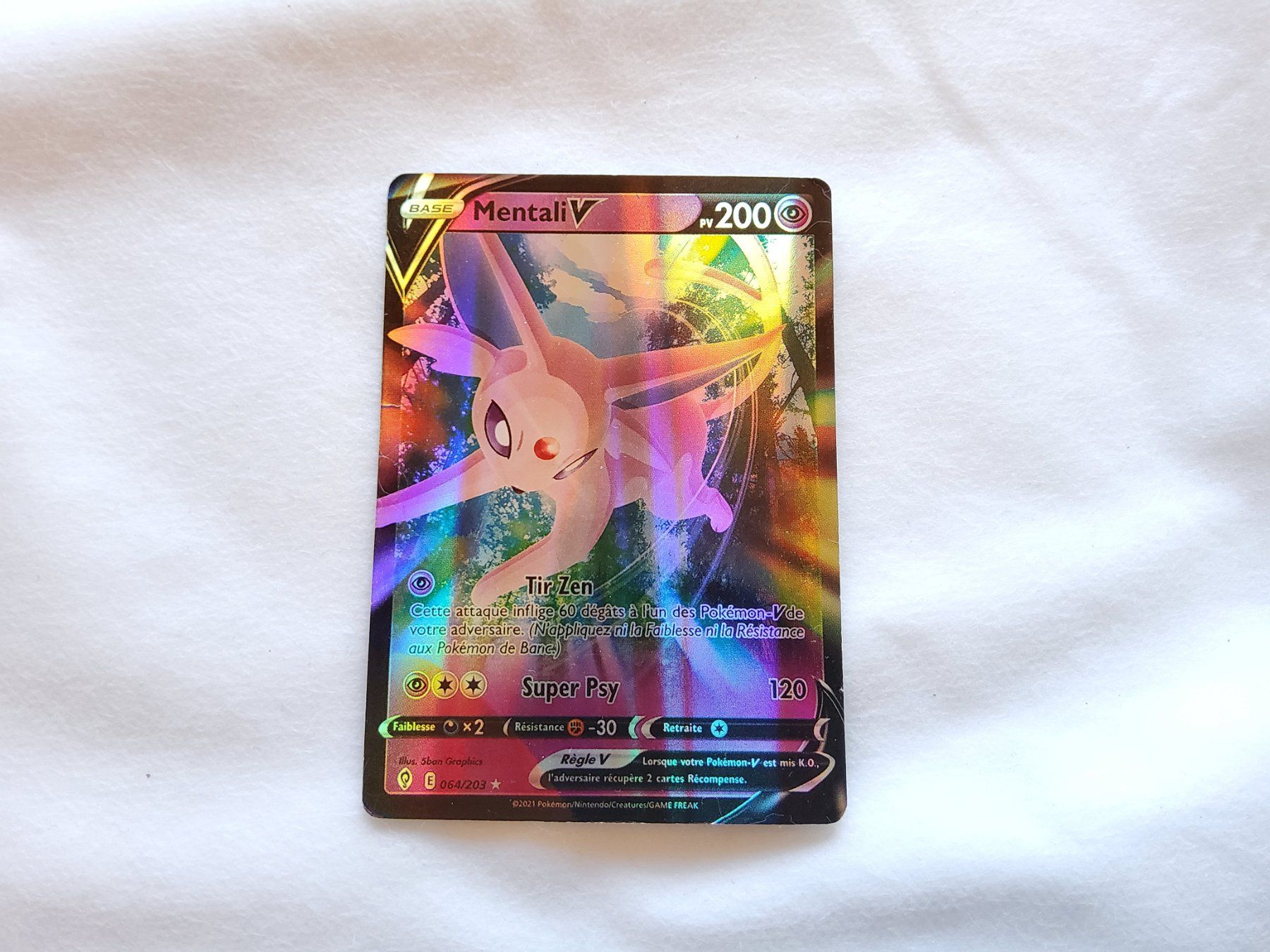 Pokémon Carte collezionabili: Carte Pokémon Mentali V – Usato da Malleray venduto da lafoirfouille 7