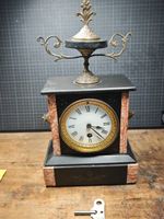 Wunderschöne alte Kamin Uhr