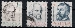 3 Timbres de collection Pologne 1978 Obl.
