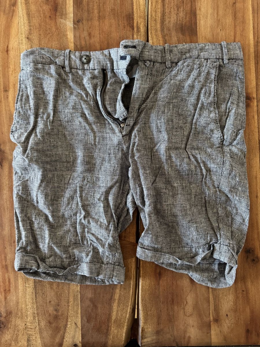 Mango Pantaloni: Mango - kurze Hose Gr. 40, kariert – Usato da Bern venduto da Beschte