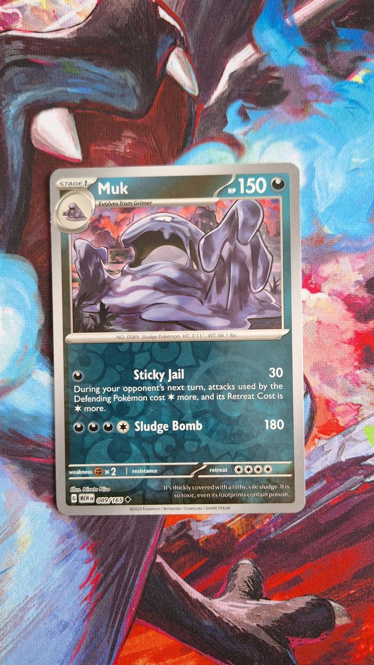 Pokémon Carte collezionabili: Muk Sleimok - Reverse Holo - Pokemon Mew 151 – Usato da Altstätten SG venduto da GGsGameshop