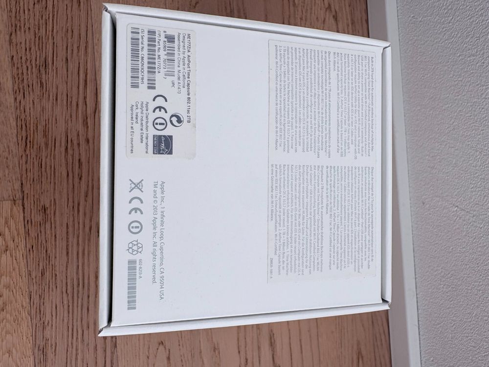 Apple AirPort Time Capsule 2TB - NAS & WLAN Router (Gebraucht) in ...