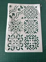 Schablonen Set 11Stck. Malschablonen Dekoschablonen NEU