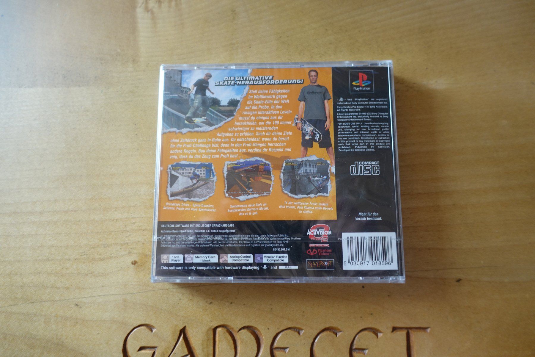 Sony Jeux: Tony Hawk's Pro Skater 4 – Neuf avec emballage d'origine à Steinach par Gamecet 5