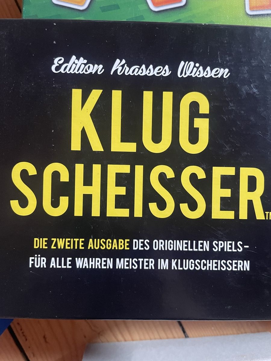 Spiele: Klugscheisser – Gebraucht aus Zürich von Luana_soph