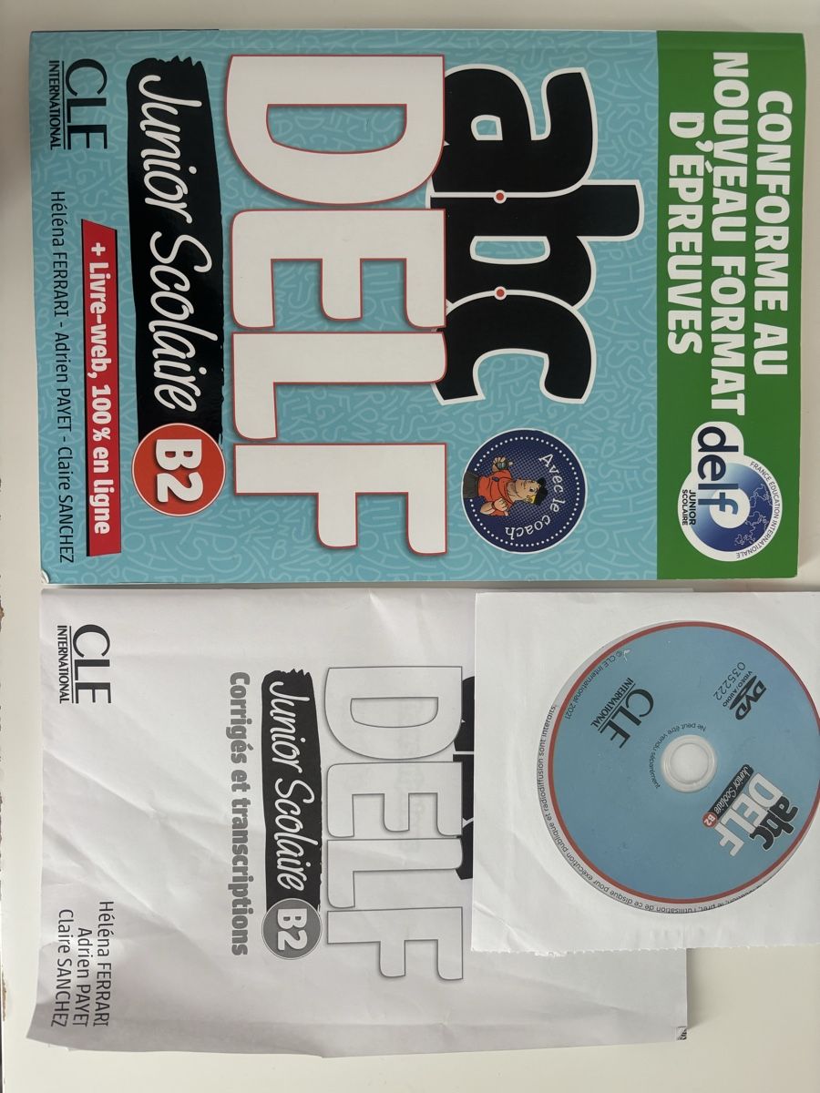 Libri: ABC DELF Junior Scolaire B2 Buch mit DVD – Usato da Lostorf venduto da Lot_9qcr