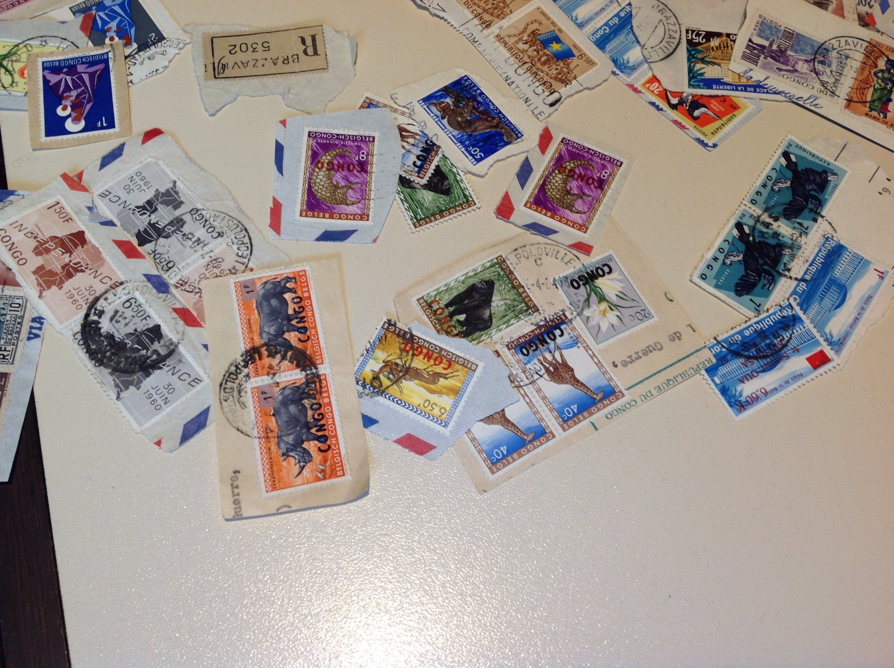 Alle Briefmarken: timbre Congo - RDC - congo belges – Gebraucht aus Vuiteboeuf von broticaire 3