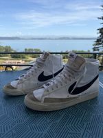 Nike Blazer Mid 77 Vintage Blanc Noir - Taille 43 