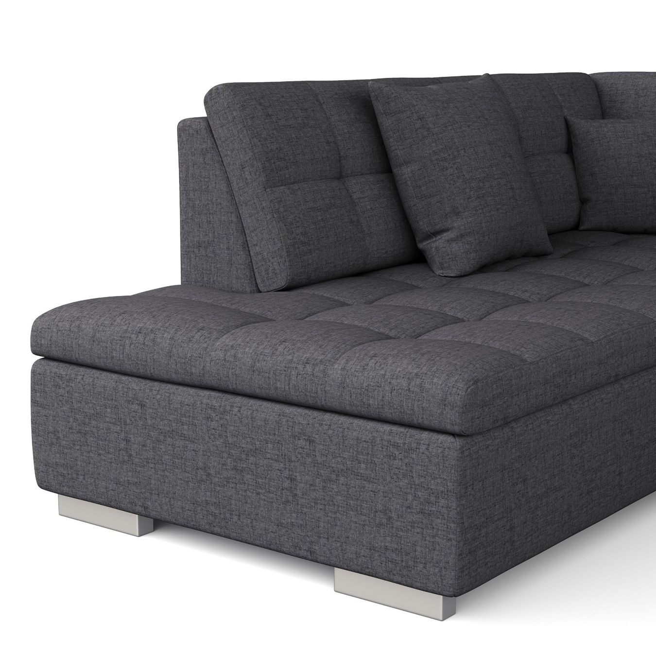 Divani: Ecksofa ARIA links anthrazit - Gratis Versand – Nuovo e nell'imballaggio originale da Kleinwangen venduto da Maluwa_GmbH 2