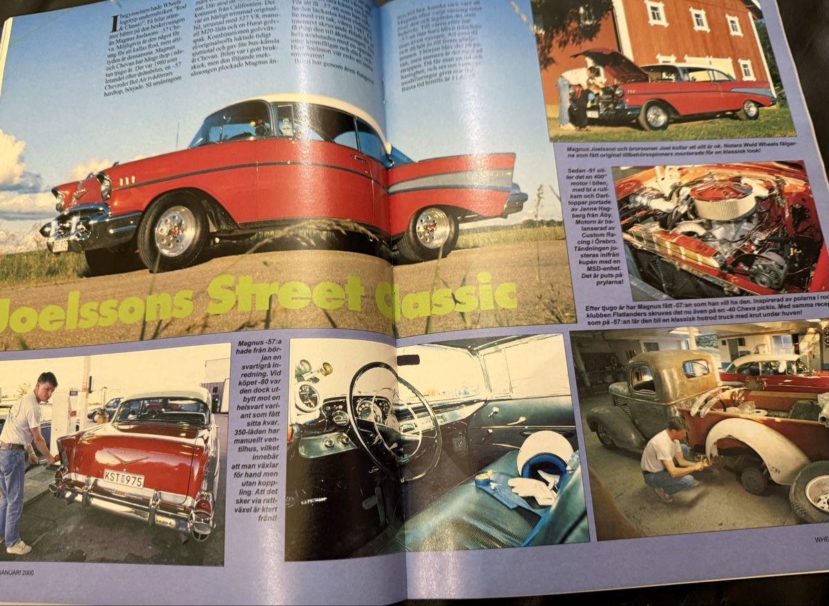 Riviste & Magazine: WHEELS-US Magazin- schwedisch – Usato da hunzenschwil venduto da Oldipark 4