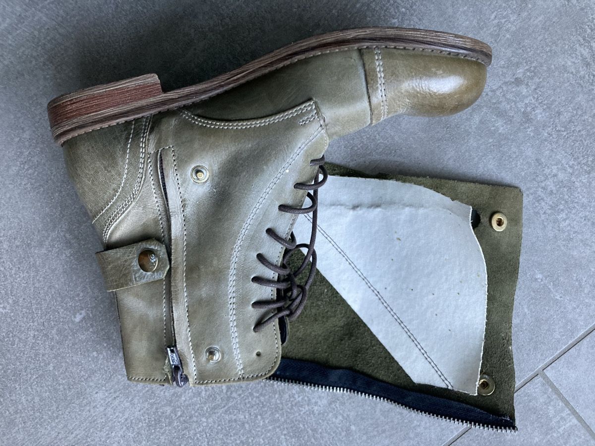 Scarpe da donna: D & A LEDER - STIEFELETTEN 2 in 1 / NEU – Nuovo (secondo la descrizione) da Nidfurn venduto da cejeisda 9